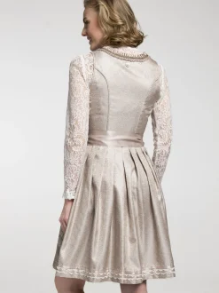 Spieth & Wenksy Damen Dirndl - Bari in taupe