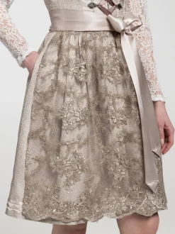Spieth & Wenksy Damen Dirndl - Bari in taupe