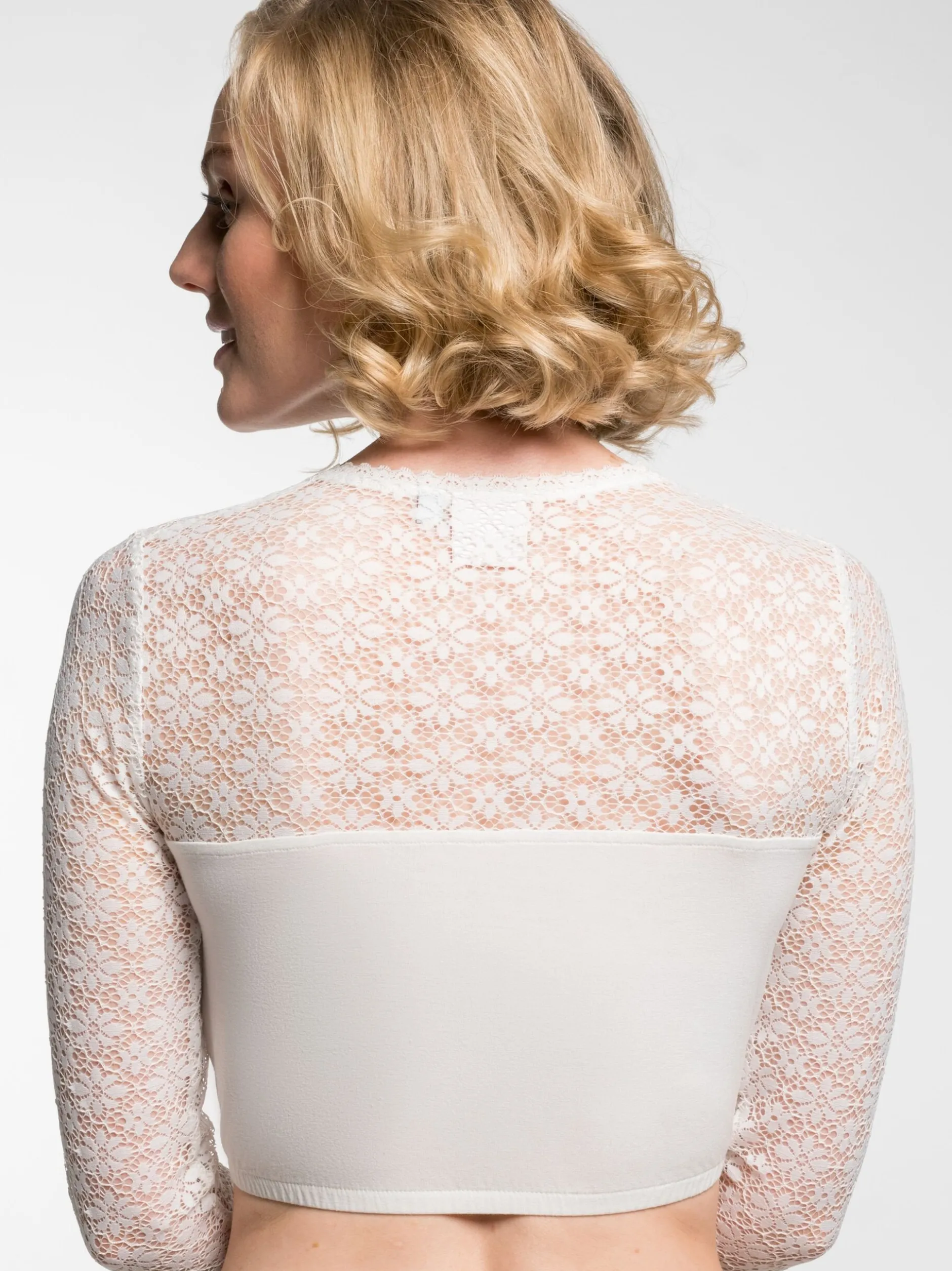 Spieth & Wenksy Damen Dirndlbluse - Elaia in weiß