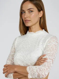 Spieth & Wenksy Damen Dirndlbluse Amsterdam in weiß