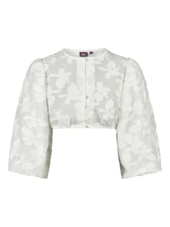 Spieth & Wenksy Damen Dirndlbluse - Kirnia in weiß