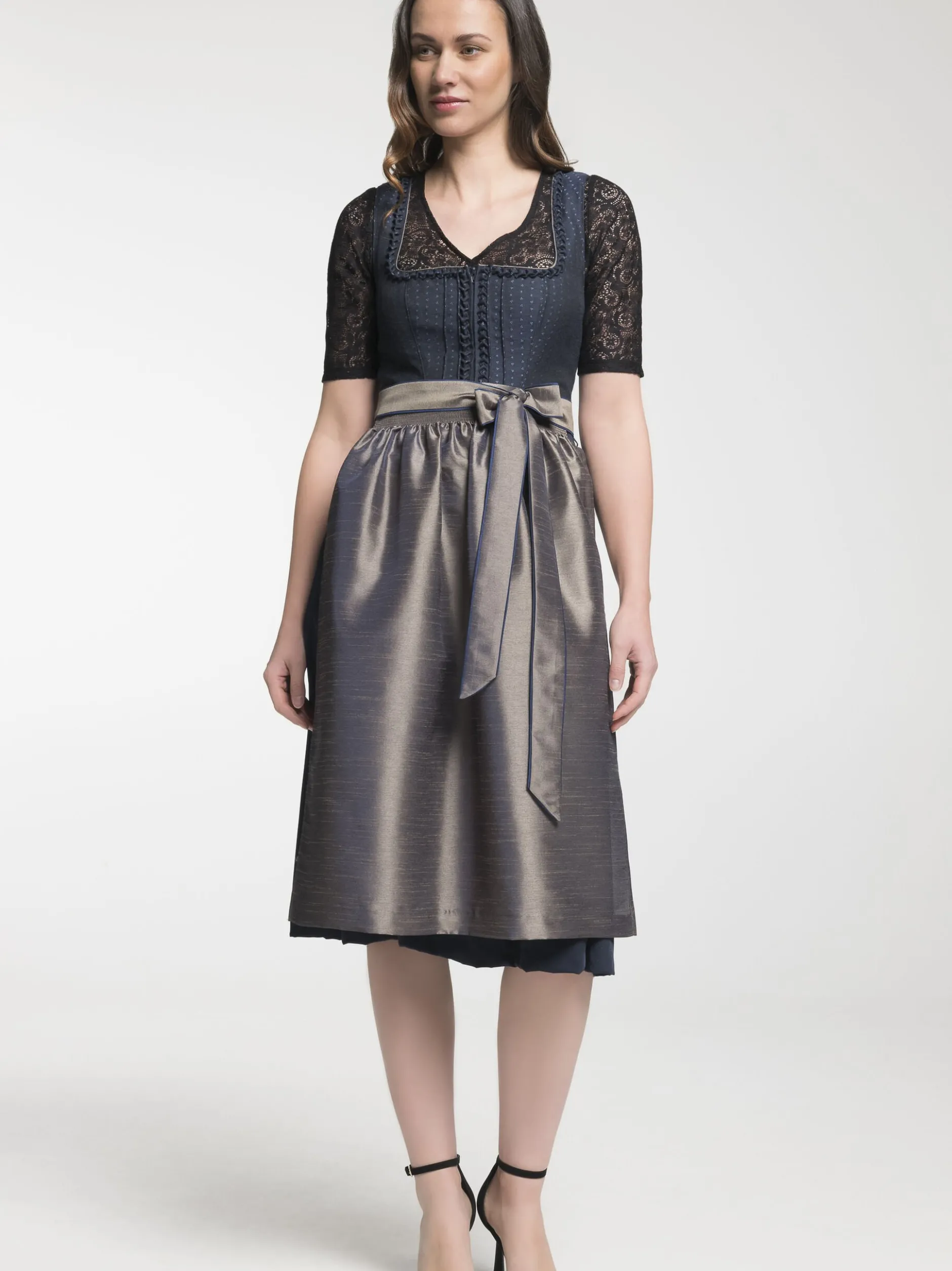 Spieth & Wenksy Damen Dirndl - Debby in schwarz