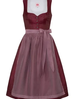 Spieth & Wenksy Damen Dirndl - Dirndl Flamingo in koralle