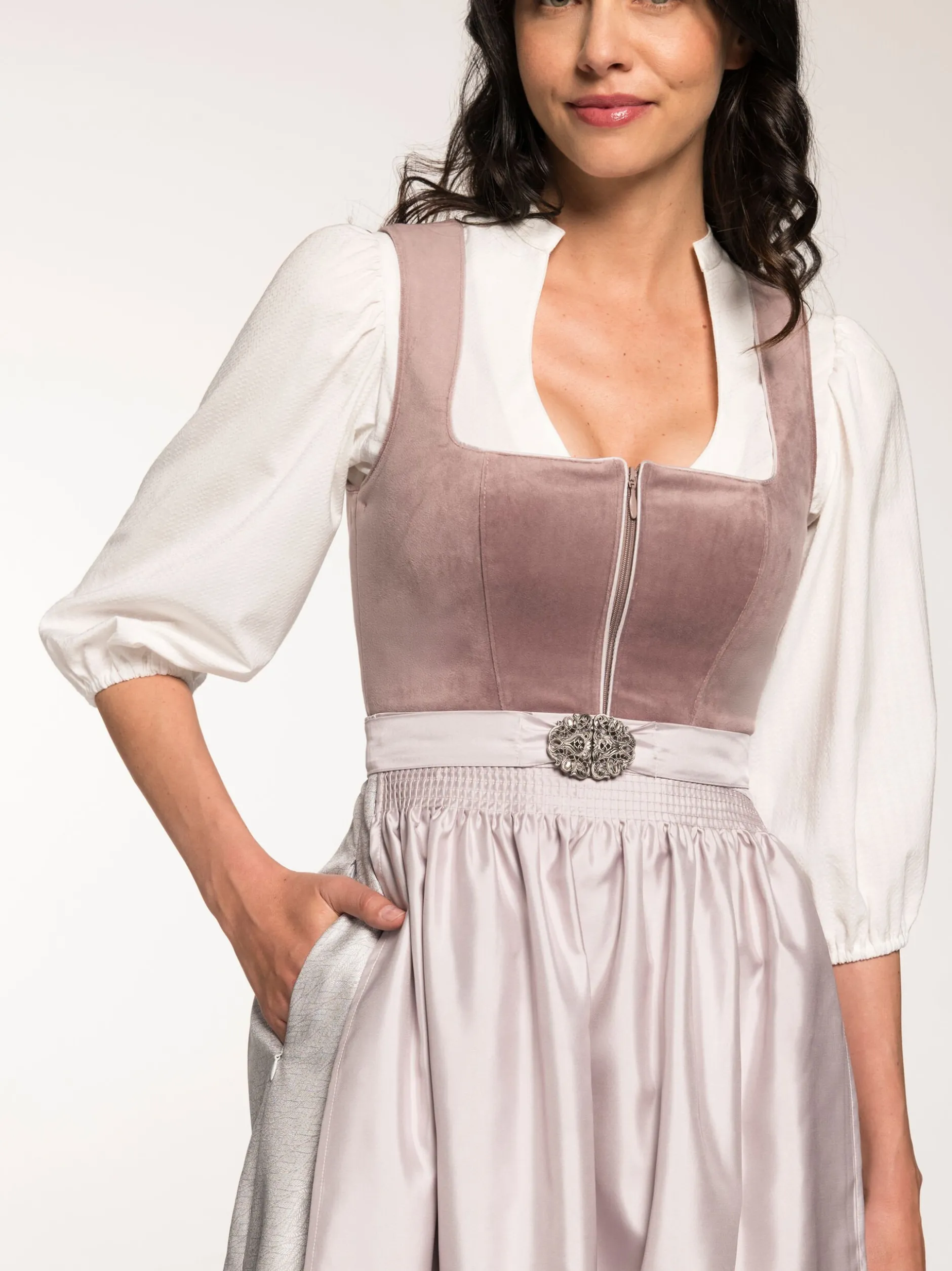 Spieth & Wenksy Damen Dirndl - Fangelina in rosa