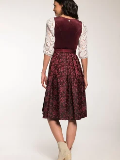 Spieth & Wenksy Damen Dirndl - Genua in rot