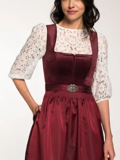 Spieth & Wenksy Damen Dirndl - Genua in rot