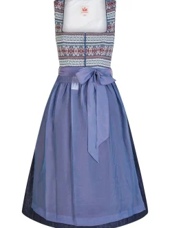Spieth & Wenksy Damen Dirndl - Ghiese in blau