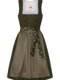 Spieth & Wenksy Damen Dirndl - Glenn in oliv
