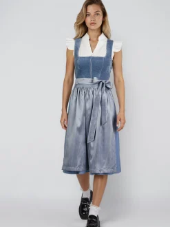 Spieth & Wenksy Damen Dirndl - Havard in blau