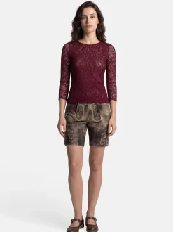 Spieth & Wenksy Damen Lederhose - Aleha in braun