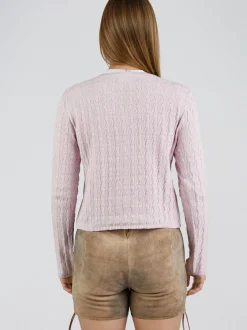 Spieth & Wenksy Damen Trachtenstrickjacke - Hummeltal in rosa