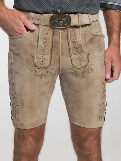 Spieth & Wenksy Herren Lederhose - Grafenau in braun