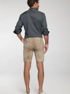 Spieth & Wenksy Herren Lederhose - Grafenau in braun