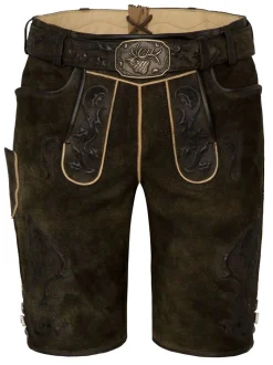 Spieth & Wenksy Herren Lederhose - Diablo in braun