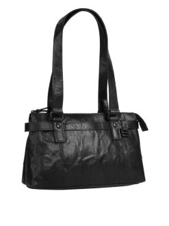 Spikes & Sparrow Damen Handtasche in schwarz