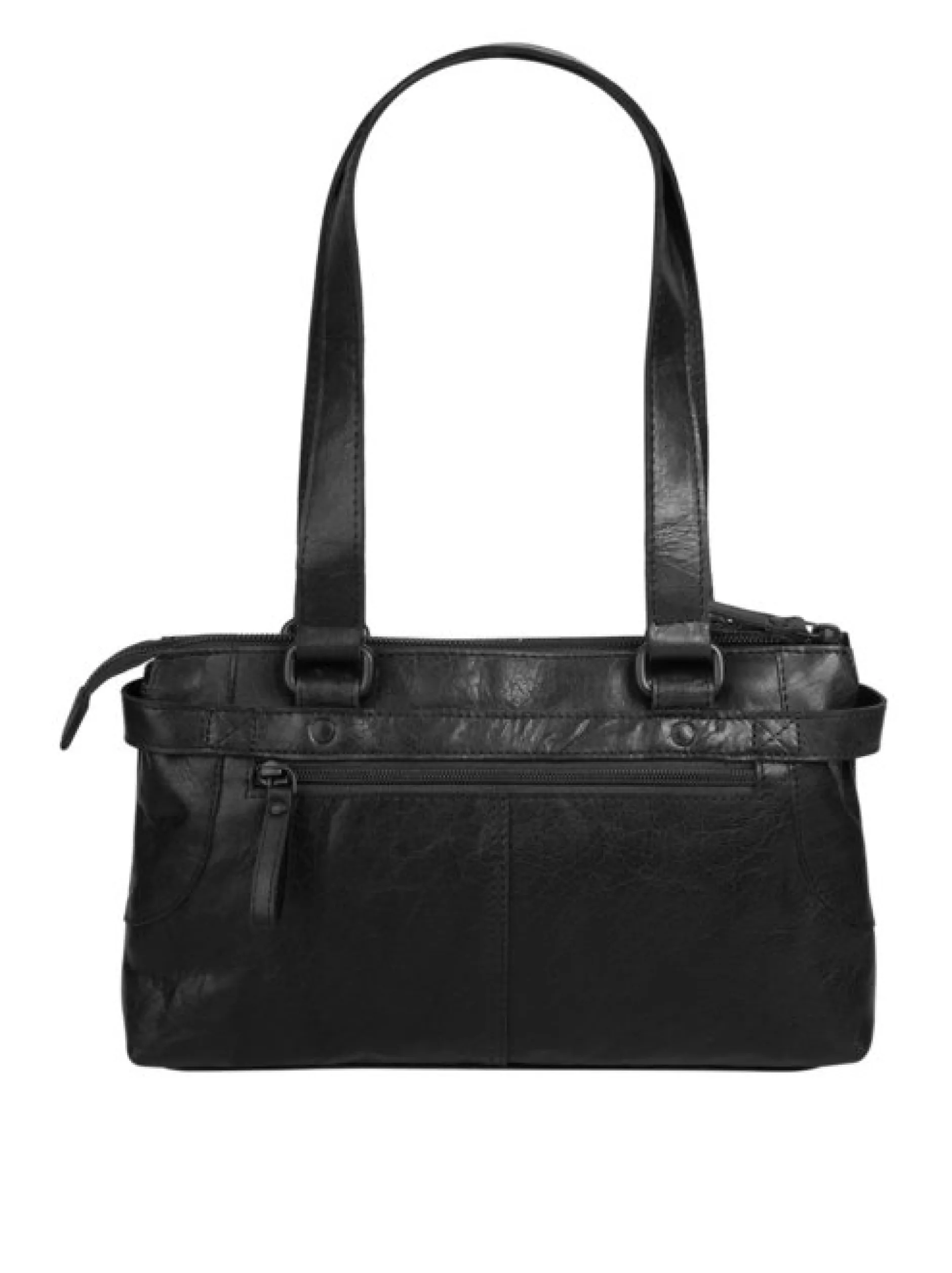Spikes & Sparrow Damen Handtasche in schwarz
