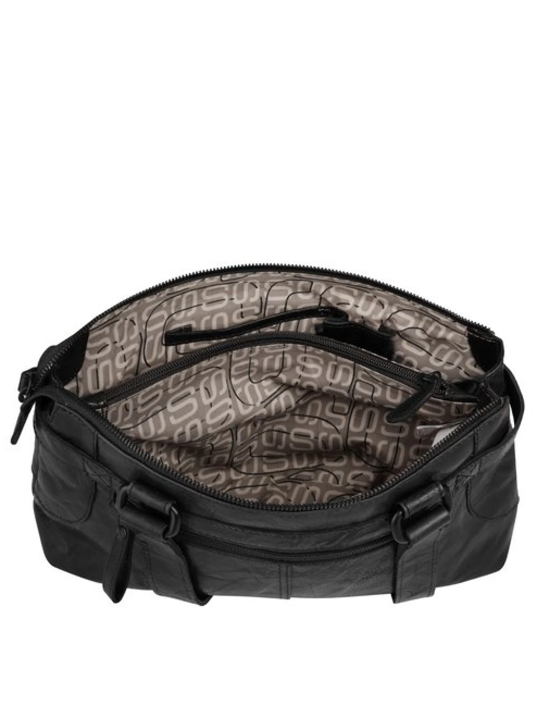 Spikes & Sparrow Damen Handtasche in schwarz