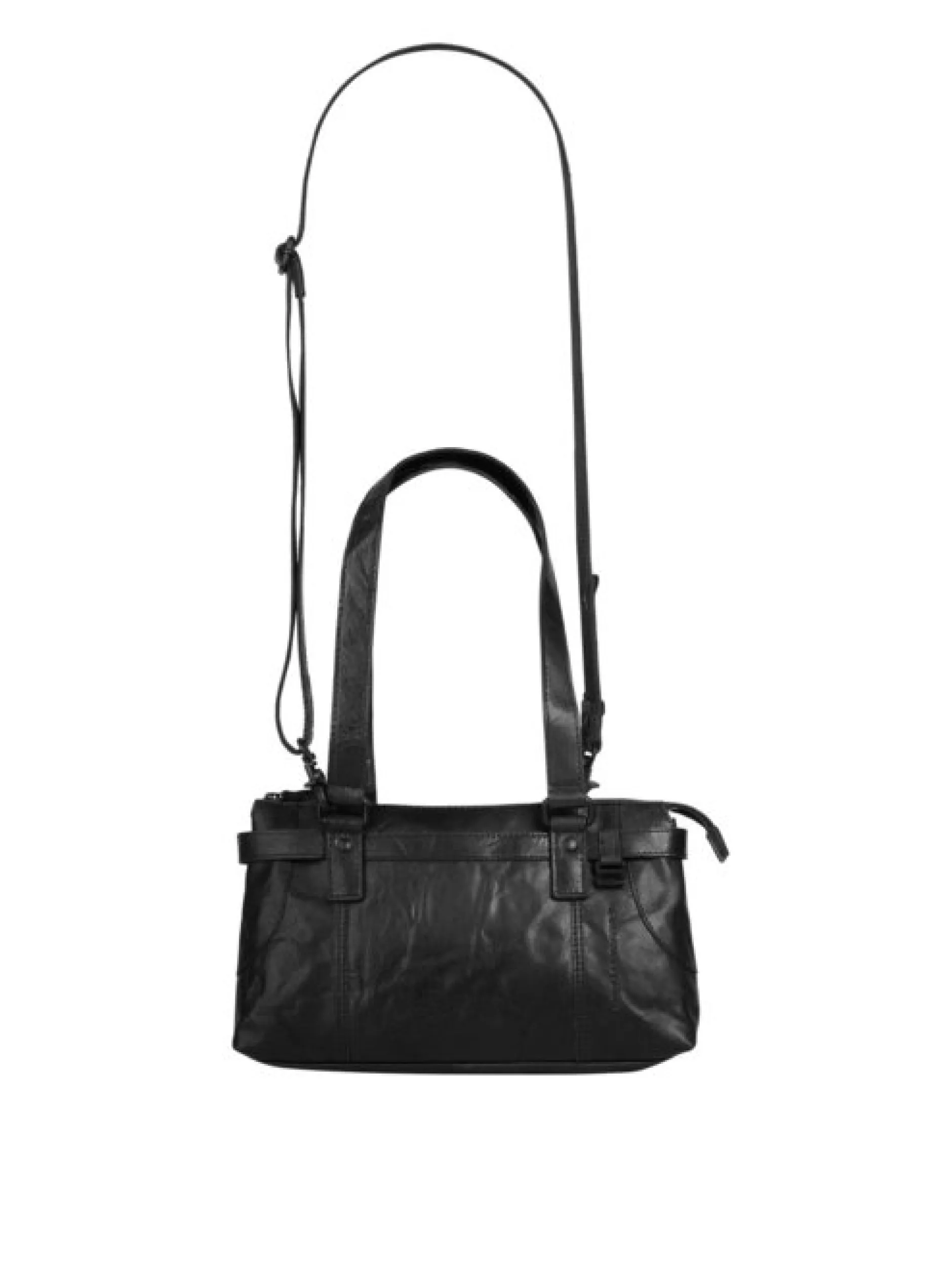 Spikes & Sparrow Damen Handtasche in schwarz