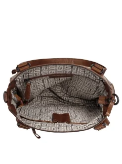 Spikes & Sparrow Damen Handtasche in cognac