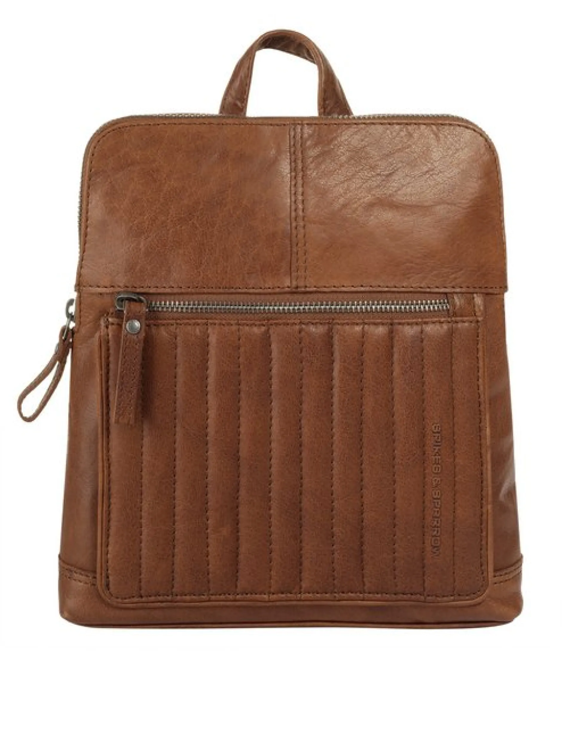 Spikes & Sparrow Damen Rucksack in cognac