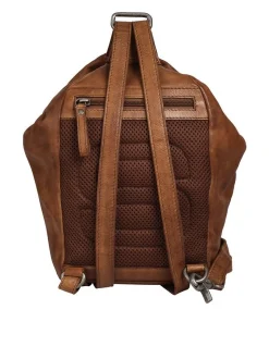 Spikes & Sparrow Damen Rucksack in cognac