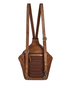Spikes & Sparrow Damen Rucksack in cognac