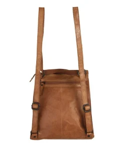 Spikes & Sparrow Damen Rucksack in cognac