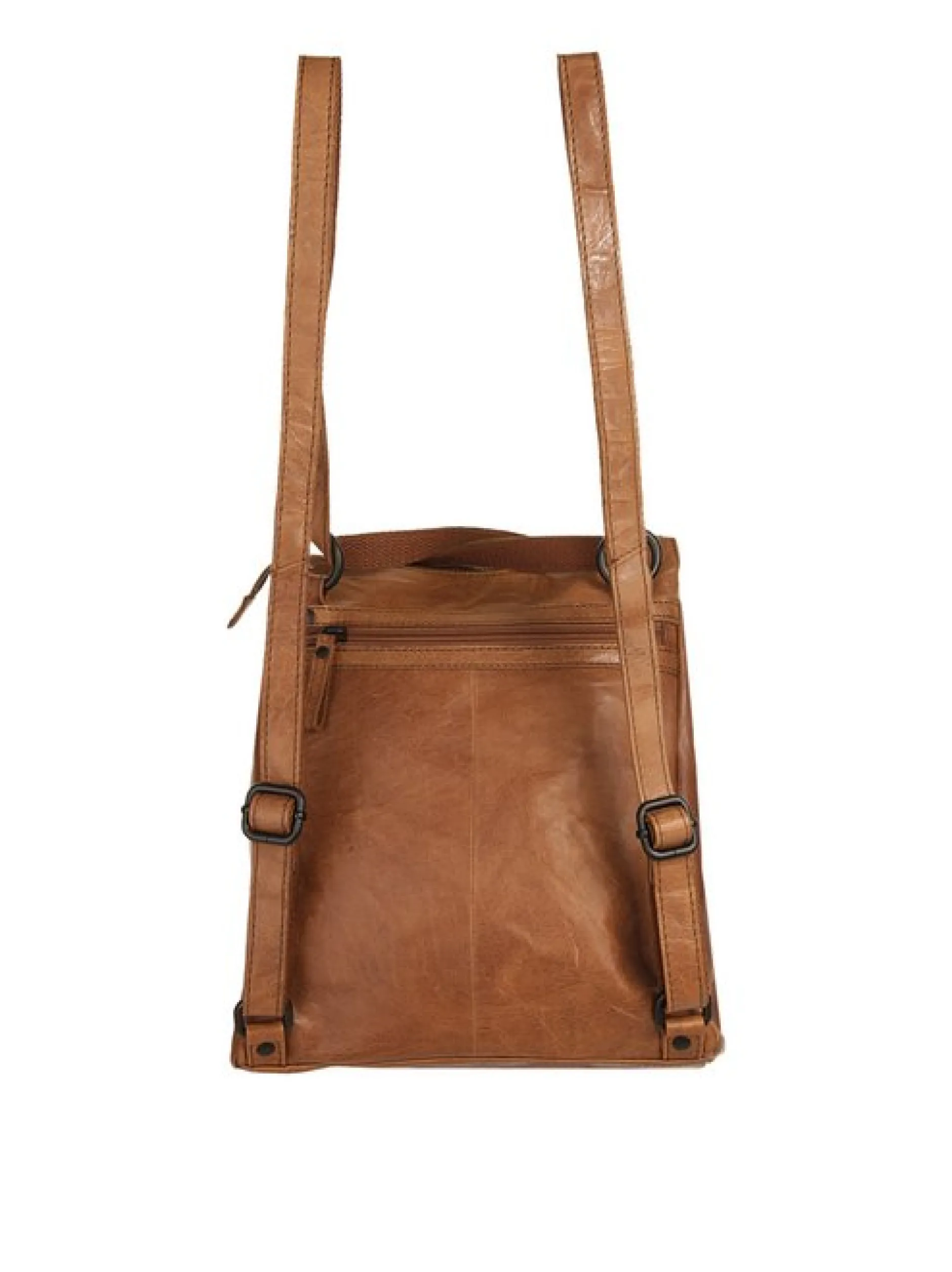 Spikes & Sparrow Damen Rucksack in cognac