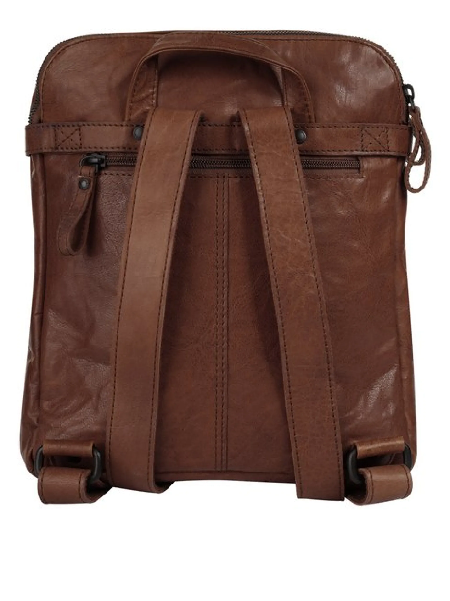 Spikes & Sparrow Damen Rucksack in cognac