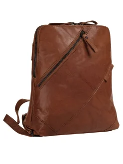 Spikes & Sparrow Damen Rucksack in cognac
