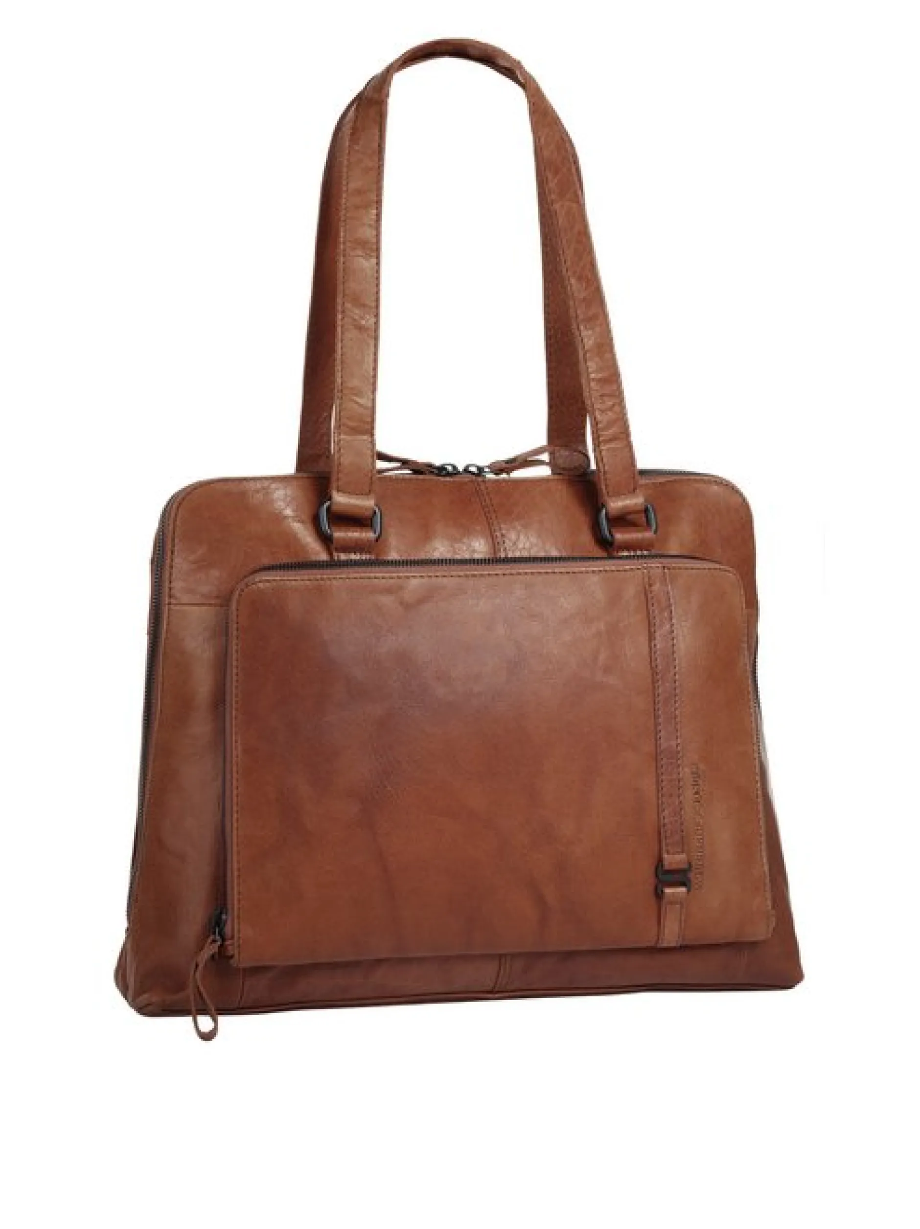 Spikes & Sparrow Damen Shopper in cognac