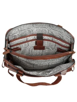 Spikes & Sparrow Damen Shopper in cognac