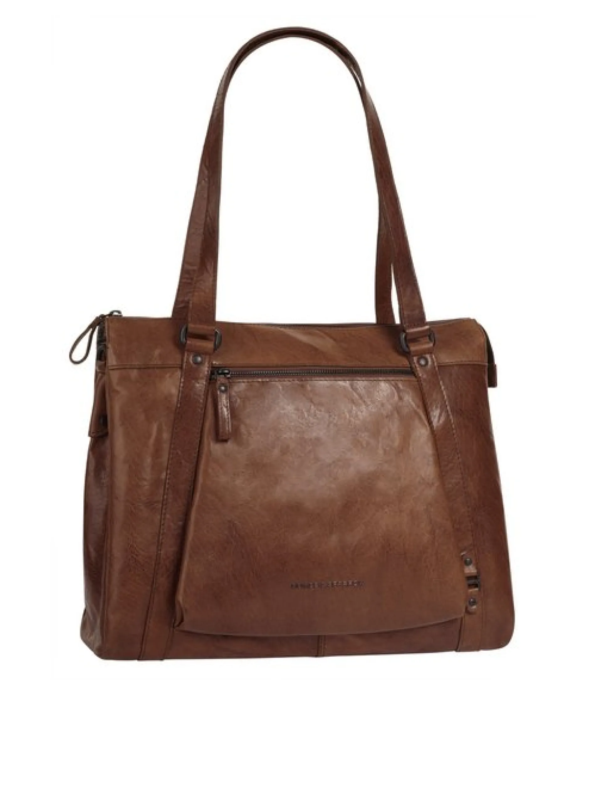 Spikes & Sparrow Damen Shopper in cognac