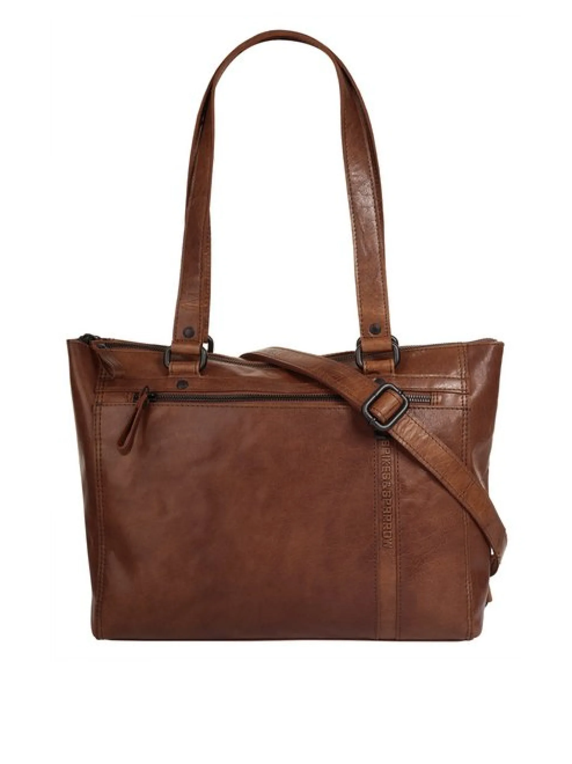 Spikes & Sparrow Damen Shopper in cognac