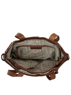 Spikes & Sparrow Damen Shopper in cognac