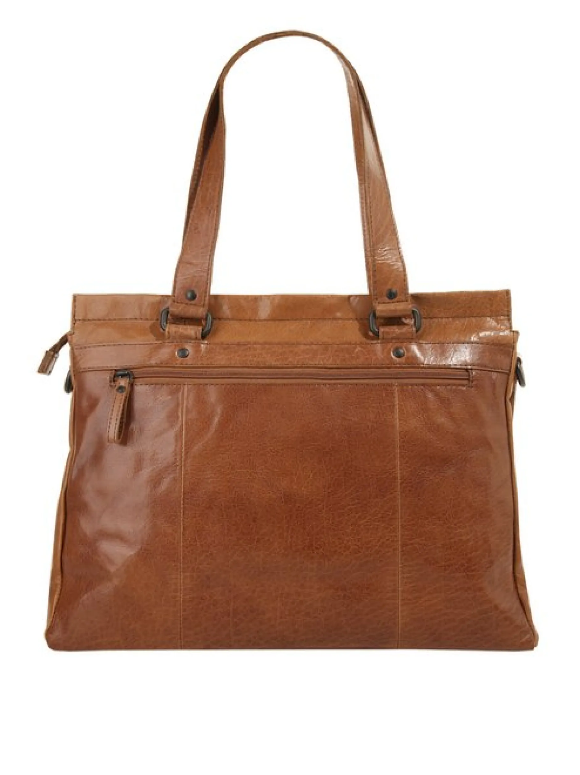 Spikes & Sparrow Damen Shopper in cognac