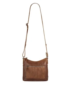 Spikes & Sparrow Damen Umhängetasche in cognac