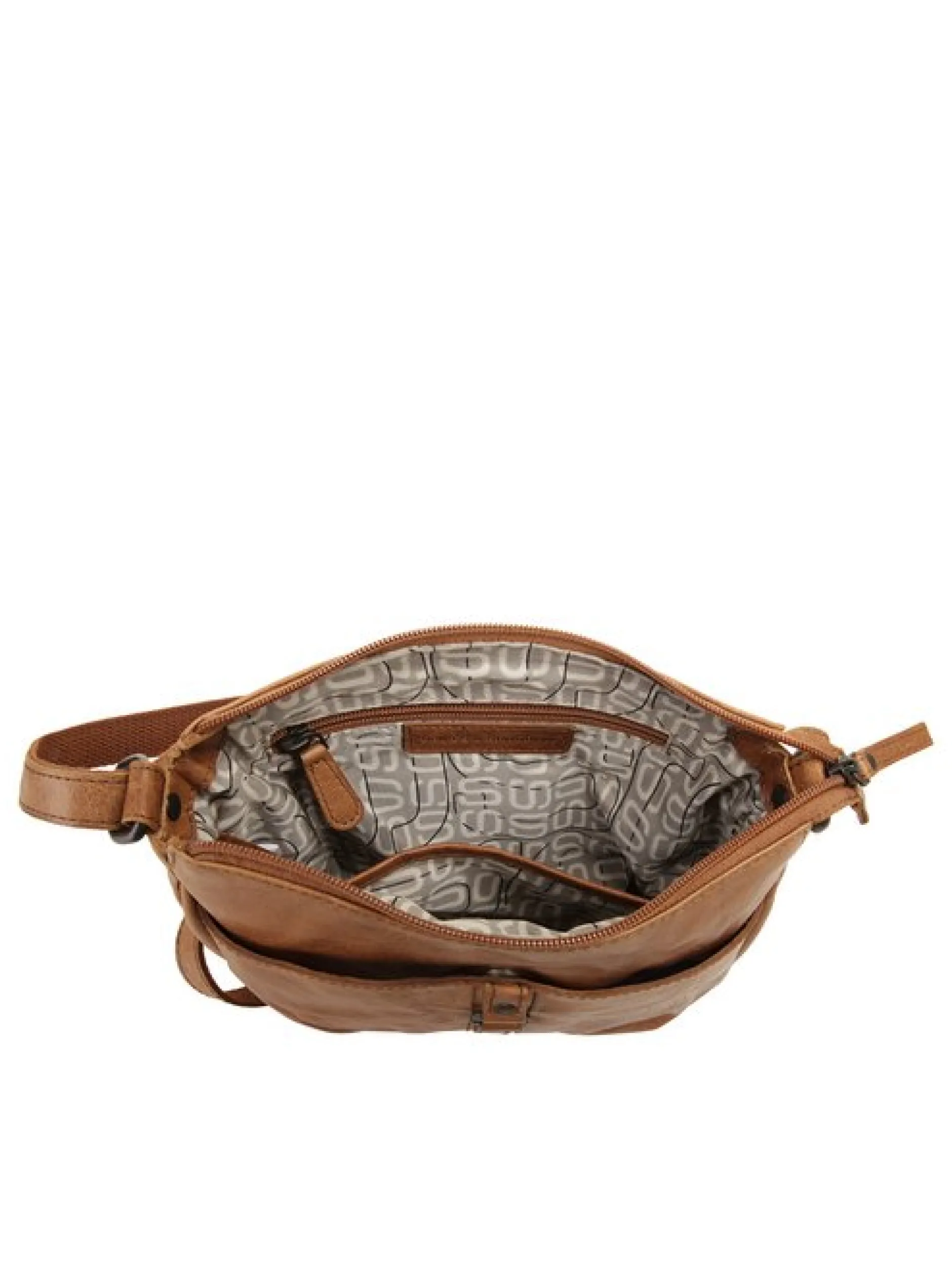 Spikes & Sparrow Damen Umhängetasche in cognac