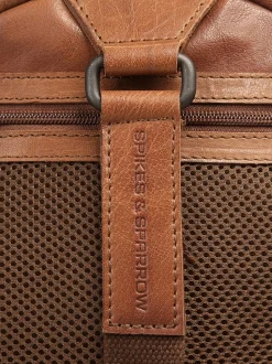 Spikes & Sparrow Unisex Crossbody Bag in cognac