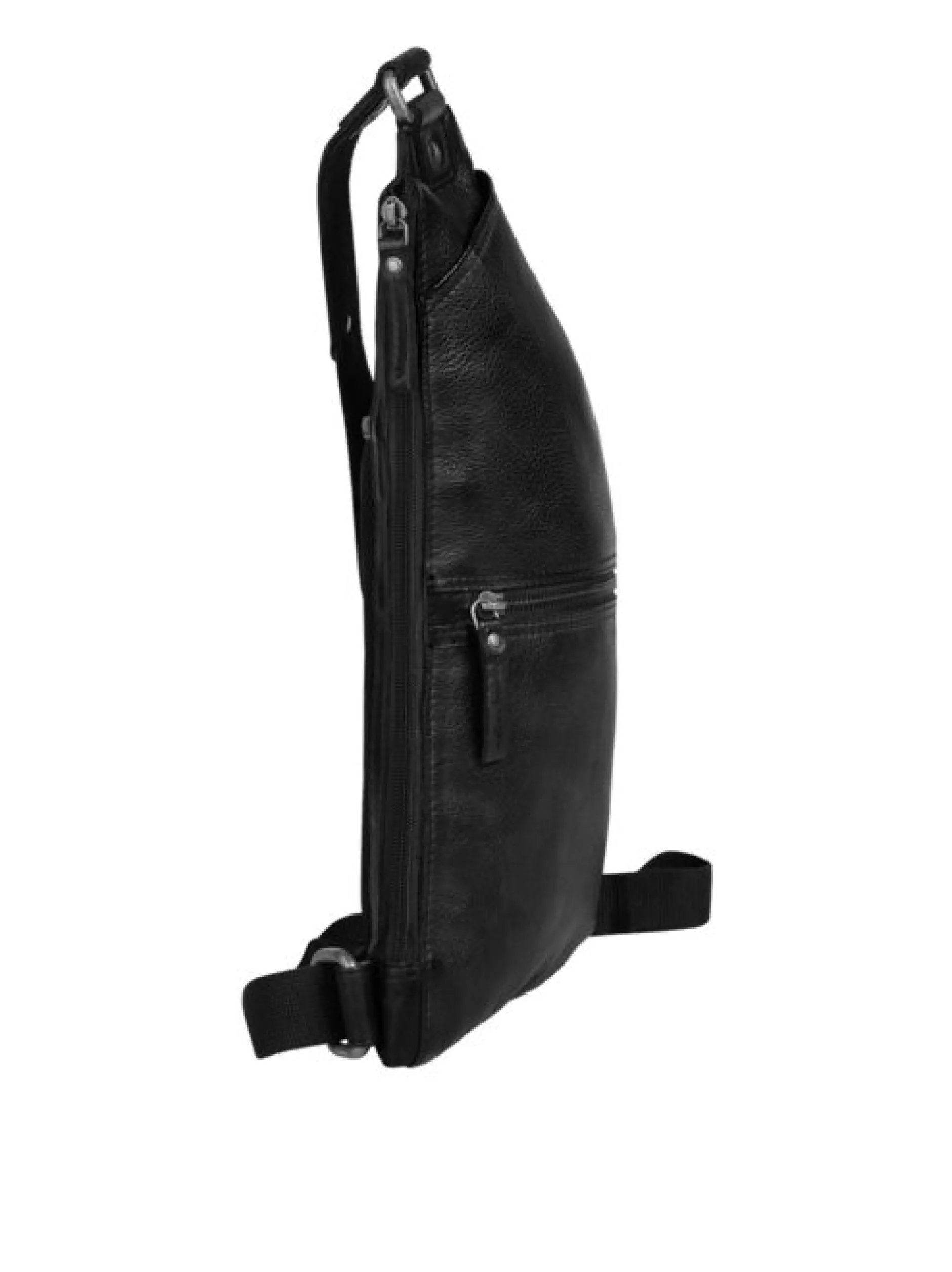 Spikes & Sparrow Unisex Crossover Bag in schwarz