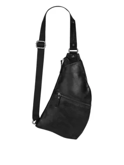 Spikes & Sparrow Unisex Crossover Bag in schwarz