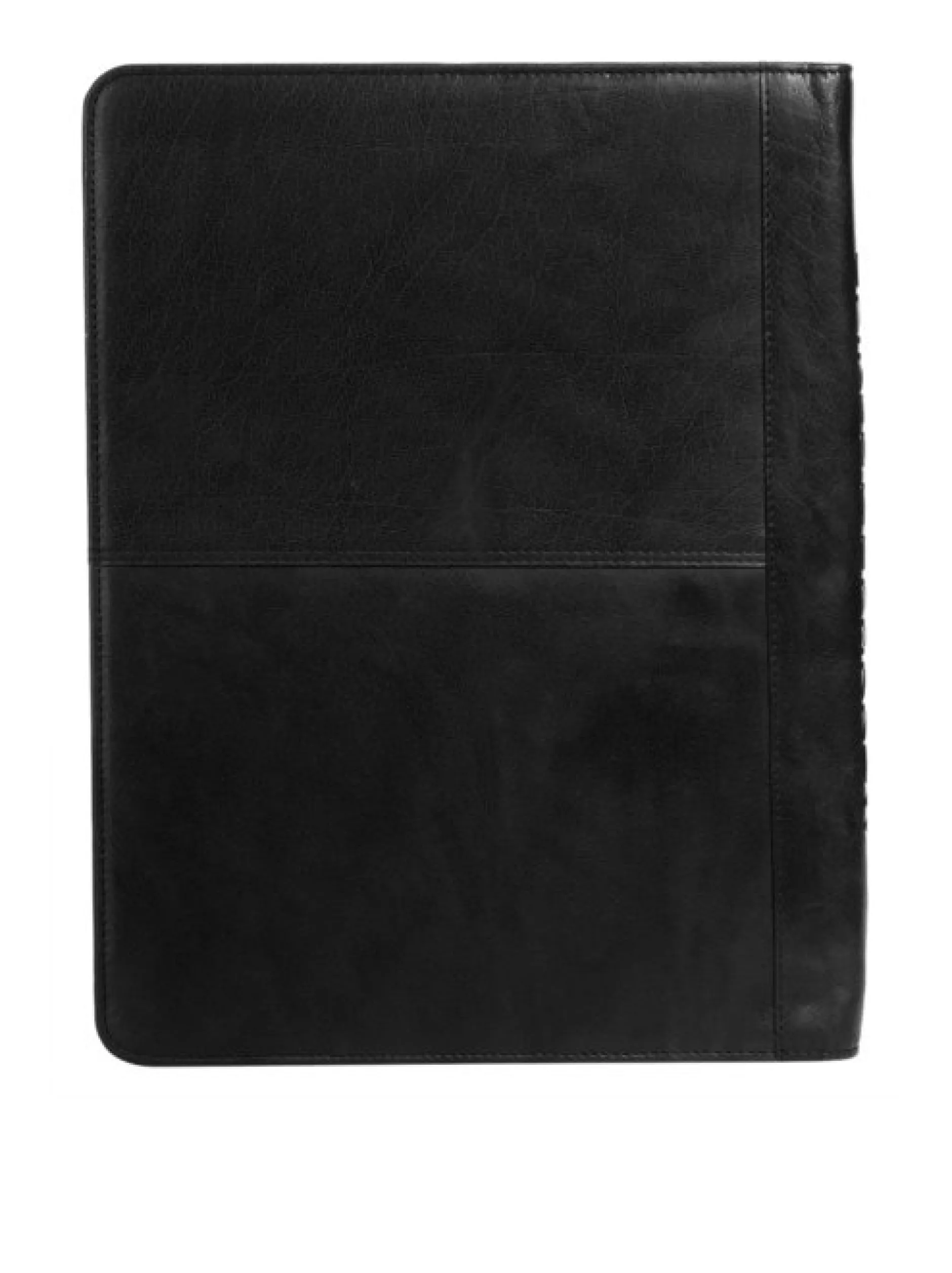 Spikes & Sparrow Unisex Dokumententasche in schwarz