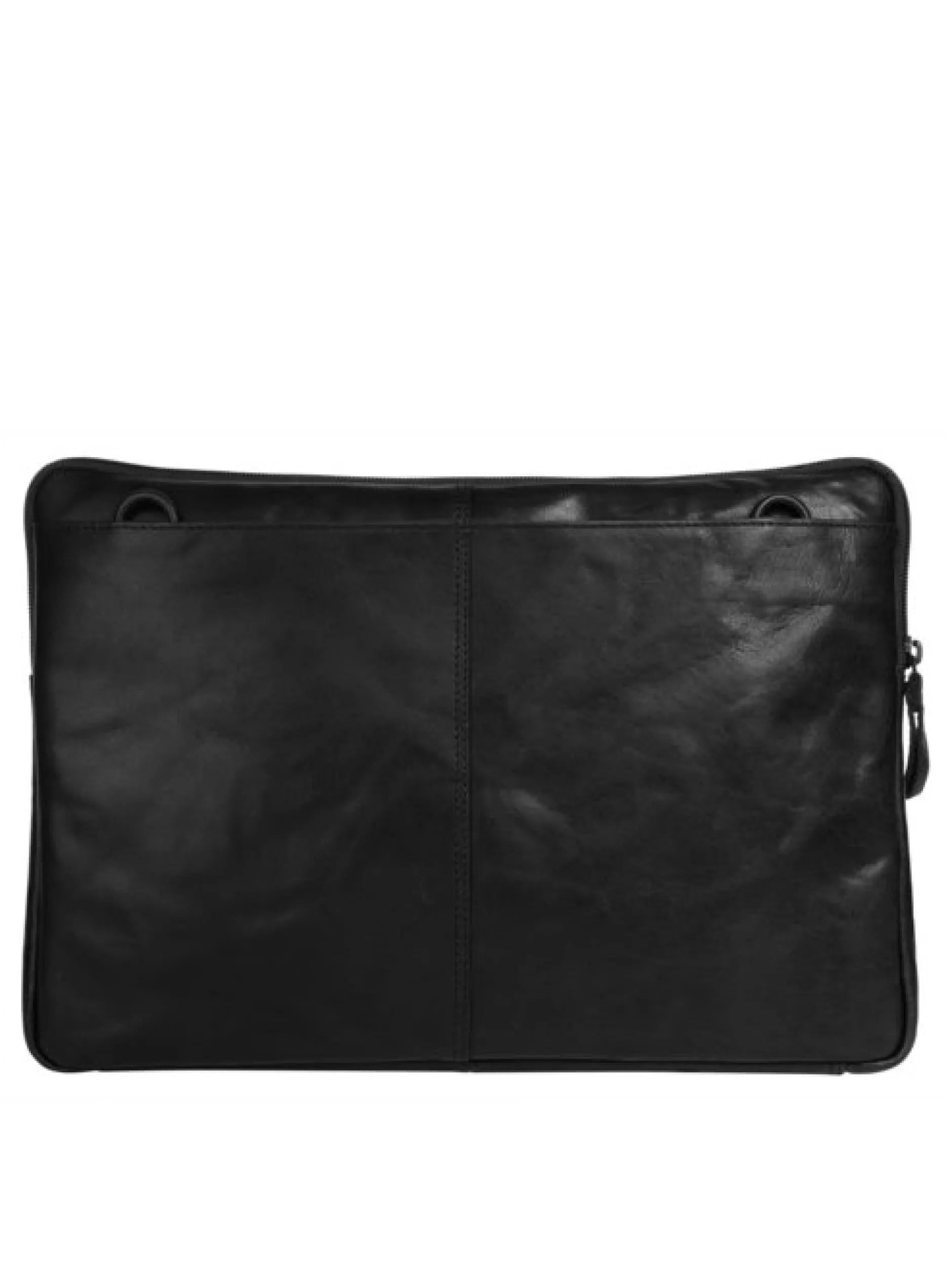 Spikes & Sparrow Unisex Dokumententasche in schwarz