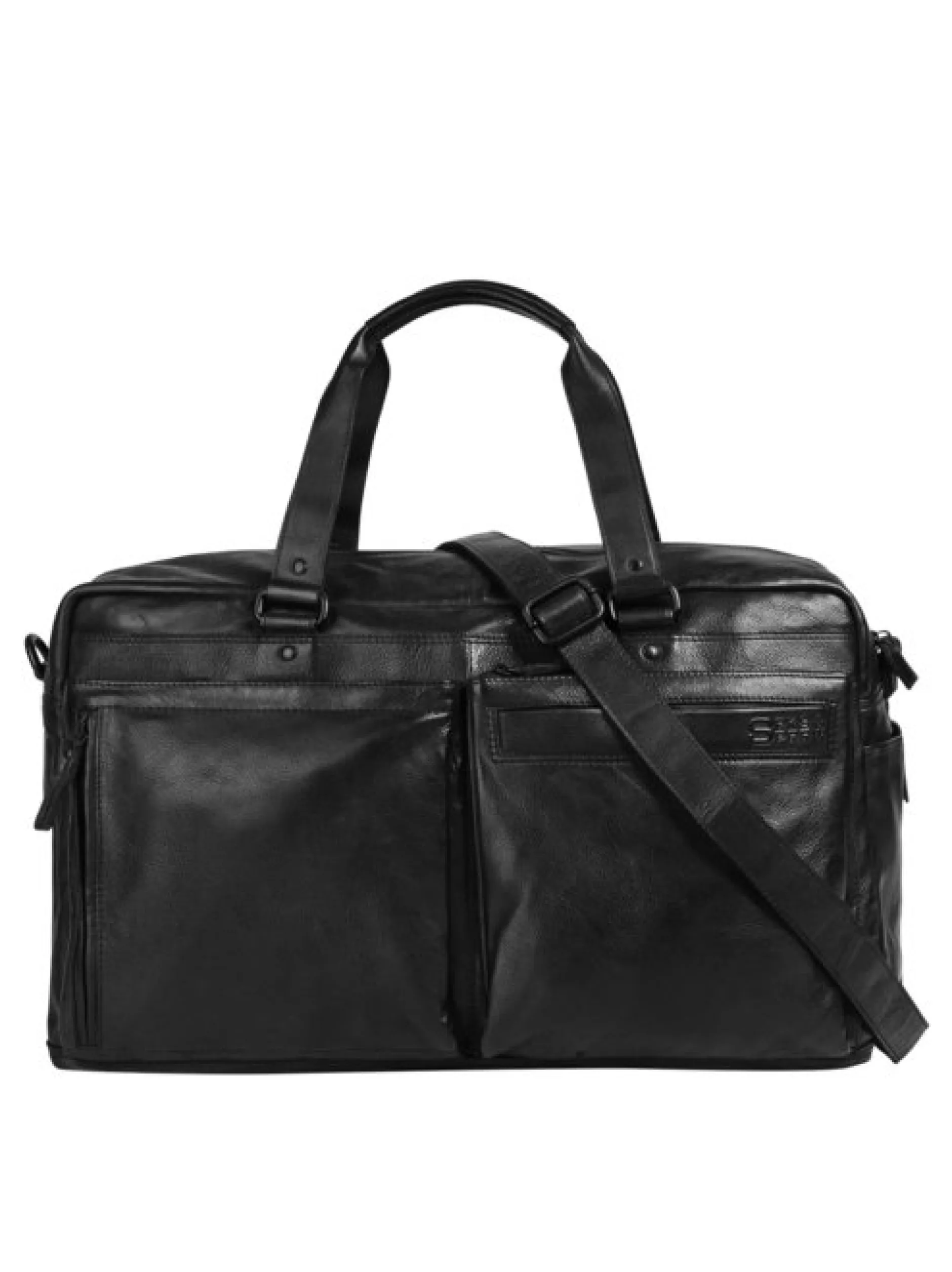 Spikes & Sparrow Unisex Reisetasche in schwarz