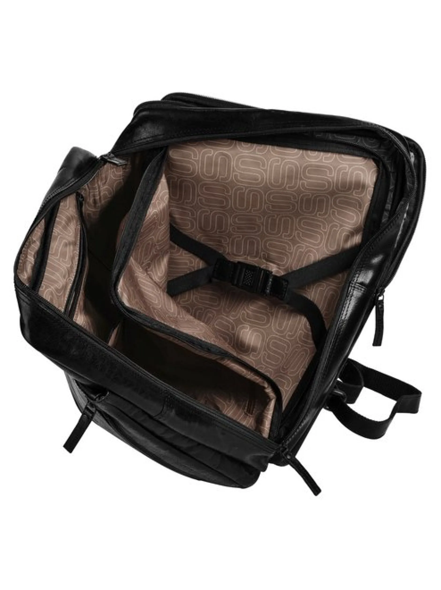 Spikes & Sparrow Unisex Rucksack in schwarz