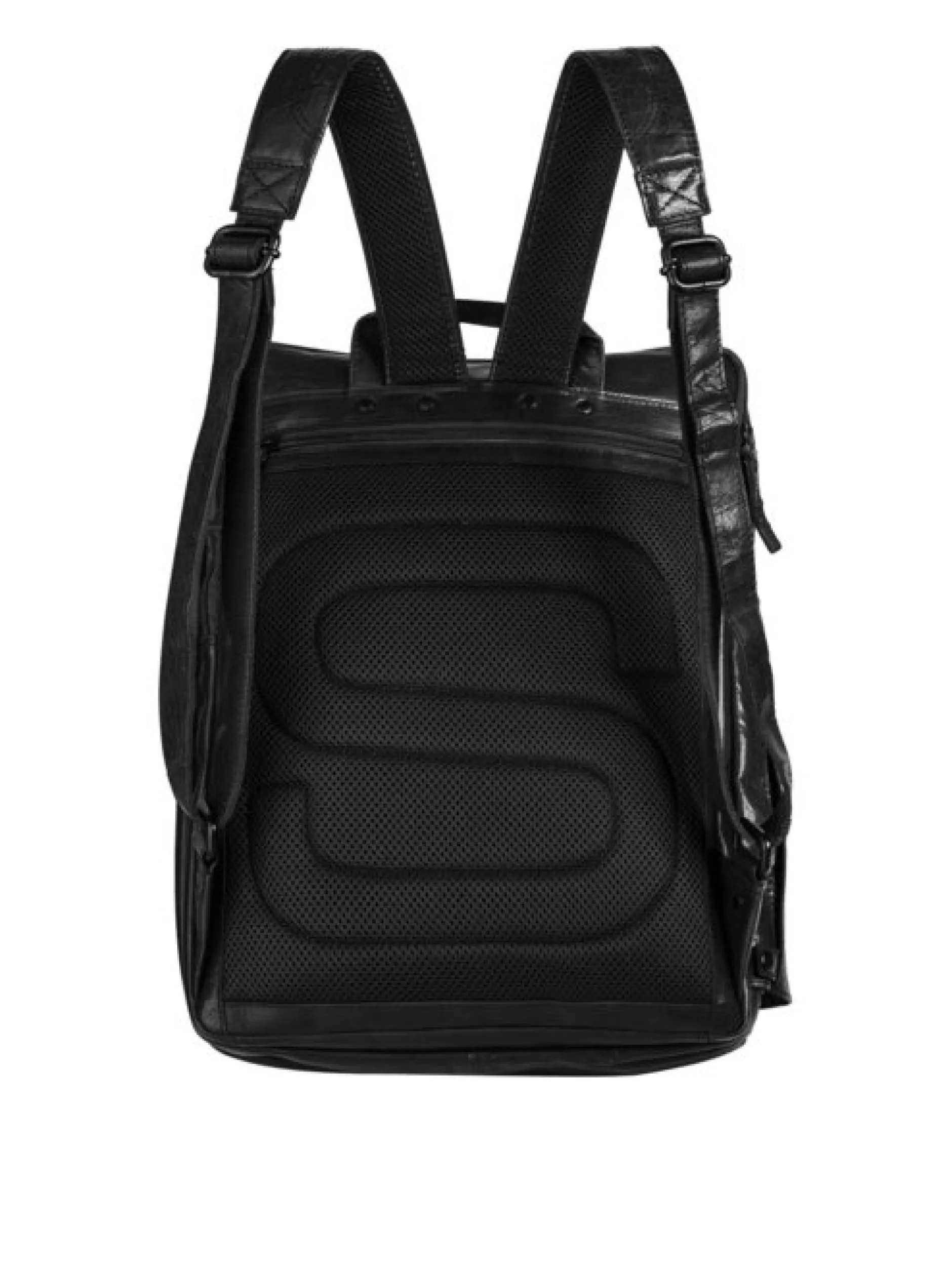 Spikes & Sparrow Unisex Rucksack in schwarz