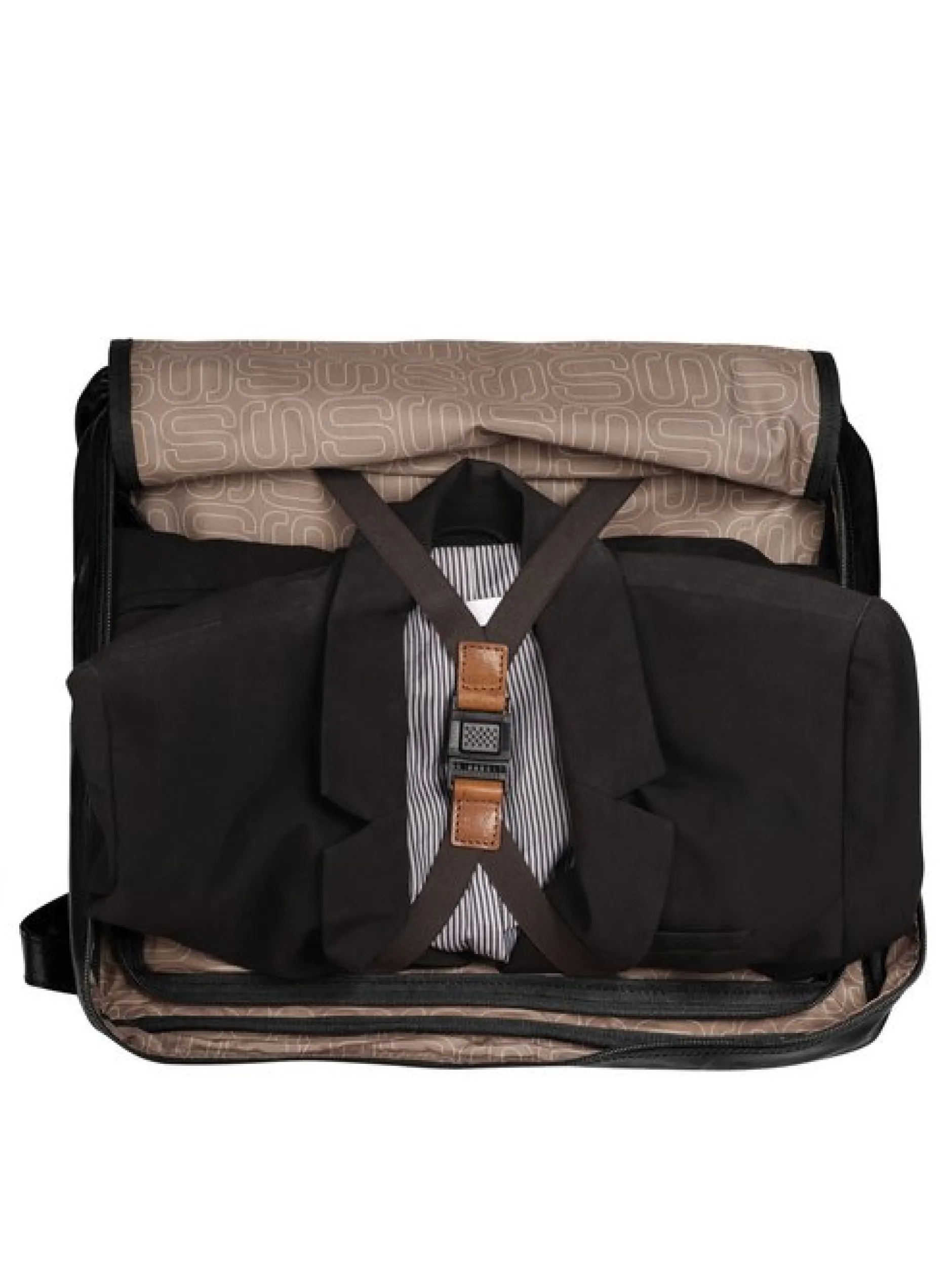 Spikes & Sparrow Unisex Rucksack in schwarz