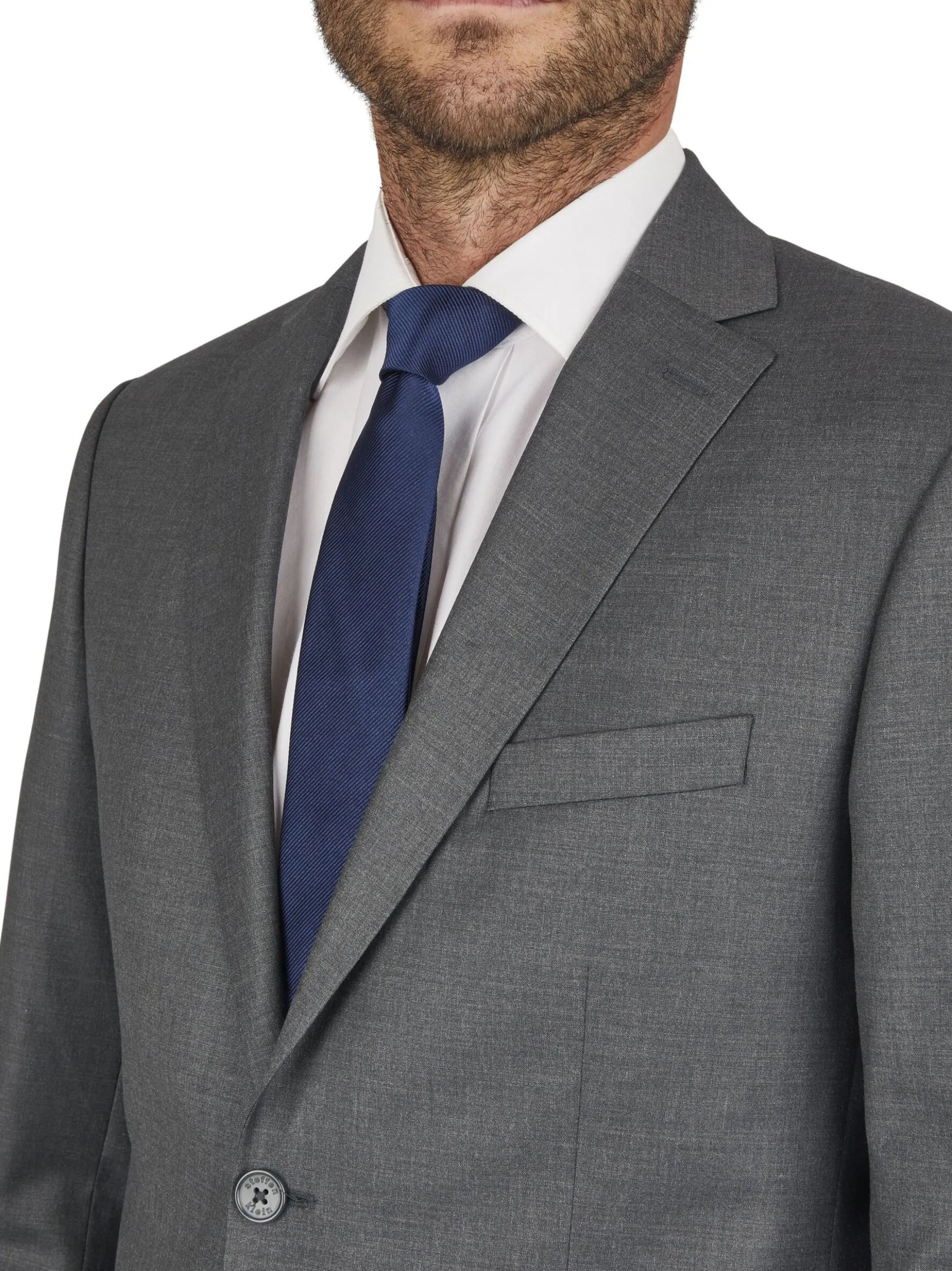 Steffen Klein Herren Anzug REGULAR FIT in grau