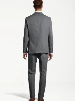 Steffen Klein Herren Anzug - Slim Fit in grau