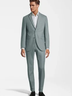 Steffen Klein Herren Anzug - Slim Fit in grün